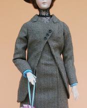Click to enlarge image  - Lady Marion 17 inch Mold Set - 1912 Traveling Suit
