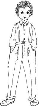 Click to enlarge image Shirt and Pants for Monroe Dunn - Pattern 105