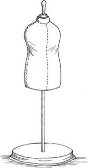 Click to enlarge image Children's Dress Form Pattern - Pattern 3